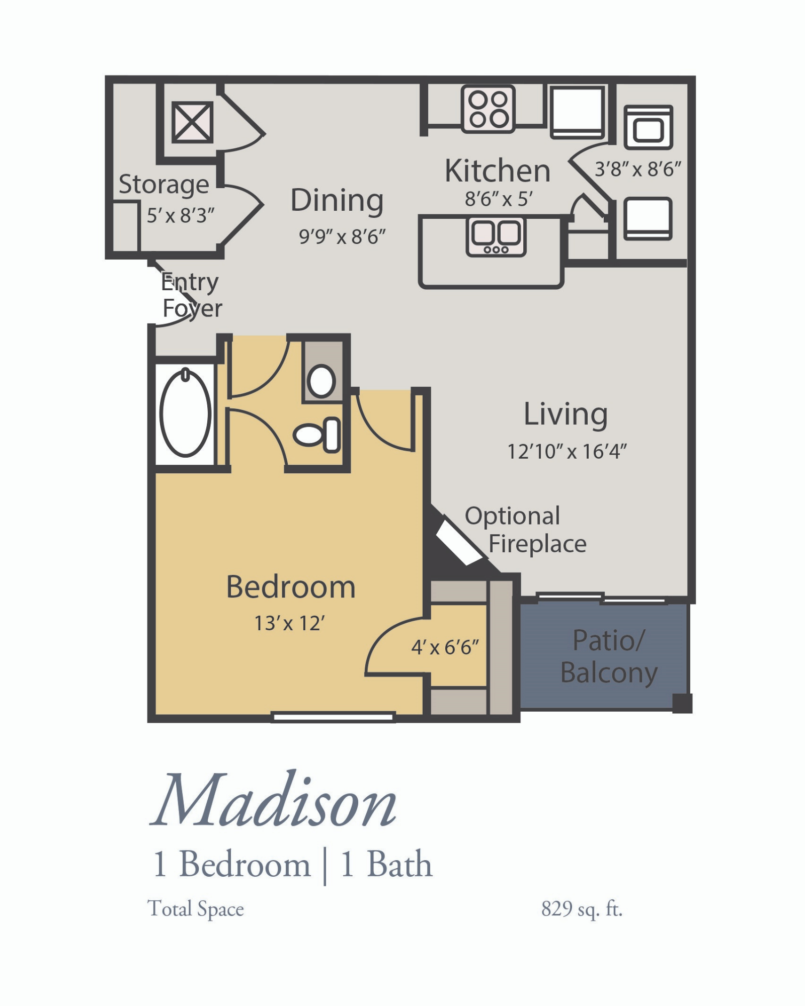 luxury apartments plan